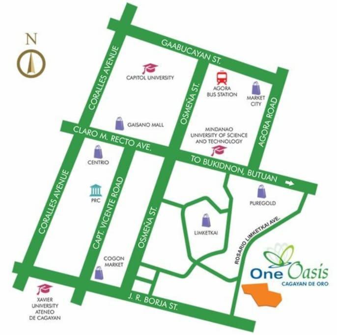 S&K One Oasis 2Br Condo Unit 2506 Cagayan de Oro Exterior foto